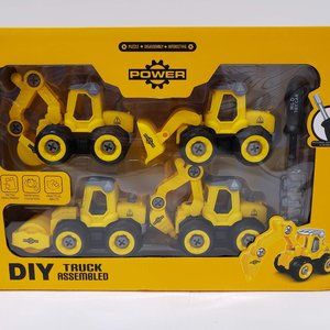 New DIY Construction Truck Set